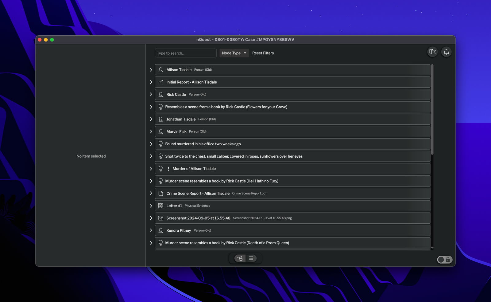 List View